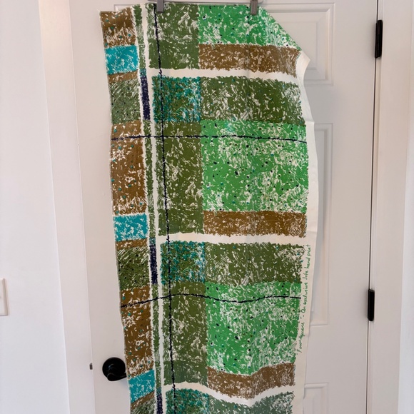 Vintage Lee Joffa hand printed fabric piece - Picture 14 of 15